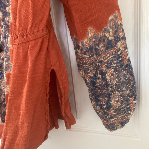 Free People Wildest Moments Tunic In Persimmon, size S - Picture 4 of 9